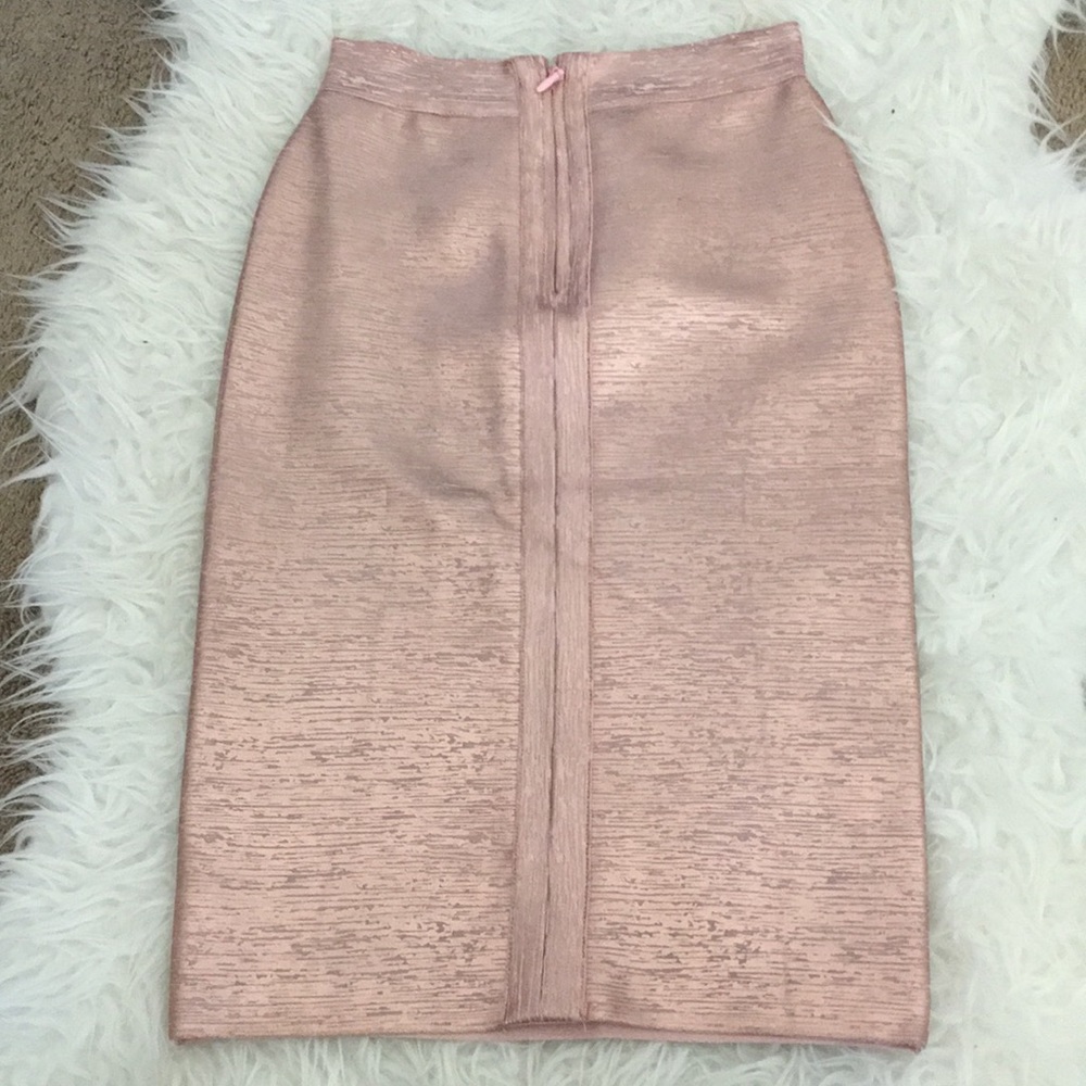 Sexy mermaid pink pencil skirt
